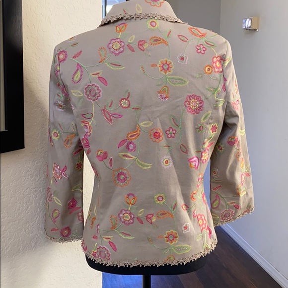 NWOT- Silk Land blazer coat, - Picture 4 of 8